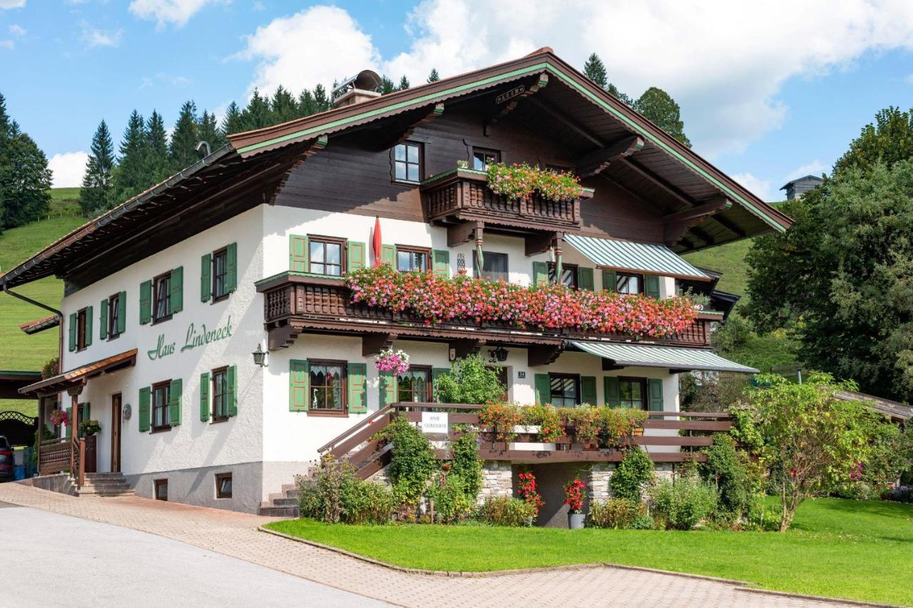 Haus Lindeneck - Erika Schwentner Appartement Kössen Buitenkant foto